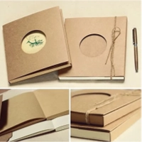 multiple sisal paper diaries